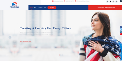 Free WordPress Political Theme Thumbnail