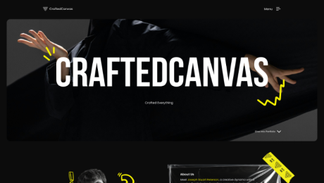 Portfolio Website Figma Template Thumbnail 