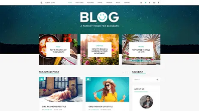 Astronomy WordPress Theme Thumbnail