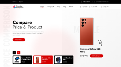 Price Comparison WordPress Theme Thumbnail