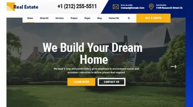 Real Estate WordPress Theme Thumbnail