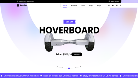 Sales Page Website Figma Template Thumbnail 