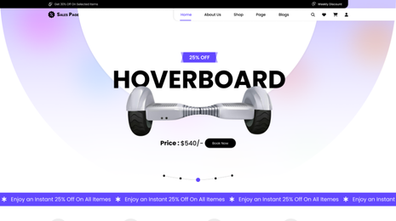 Sales Page WordPress Theme Thumbnail