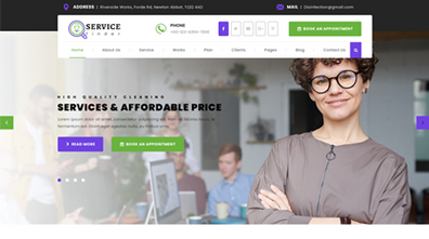 Service Finder WordPress Theme Thumbnail