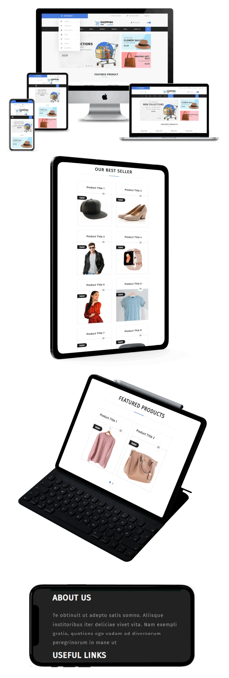 Shopping Cart WordPress Theme For Best Ecommerce Experience.