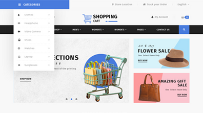 Shopping Cart WordPress Theme Thumbnail