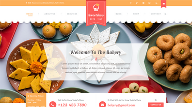Sweet Shop WordPress Theme Thumbnail