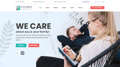 Free Psychology WordPress Theme Thumbnail