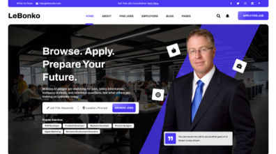 Careerfy WordPress Theme Thumbnail