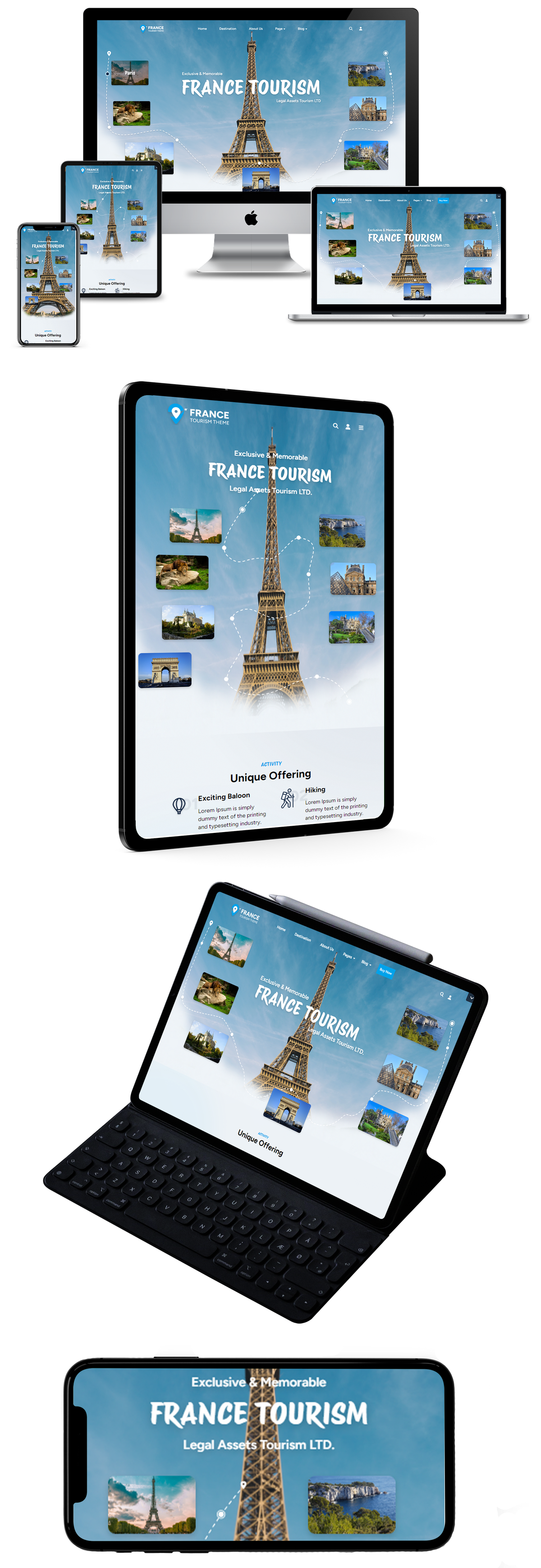 Tourism WordPress Theme