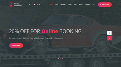 Towing WordPress Theme Thumbnail