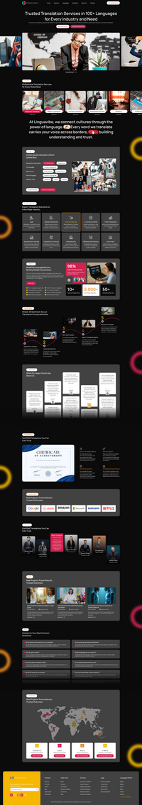 Translation Agency WordPress Theme