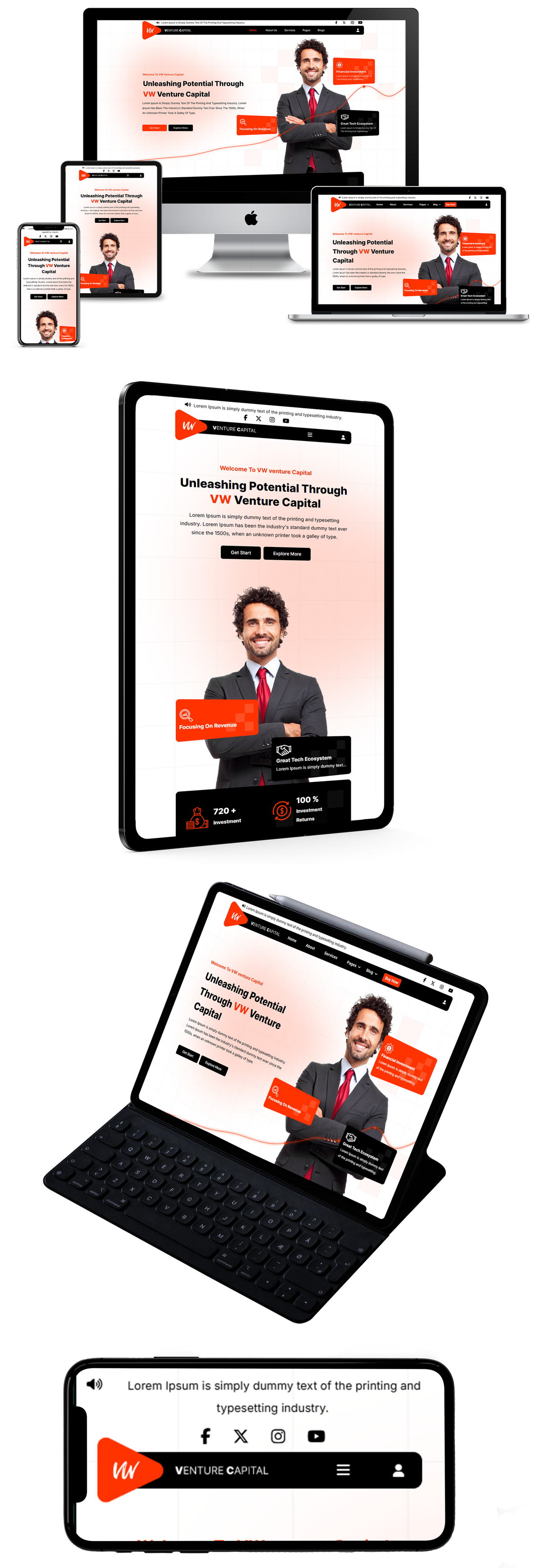 Venture Capital WordPress Theme
