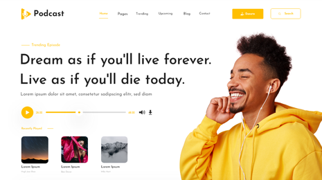 Video Podcast WordPress Theme