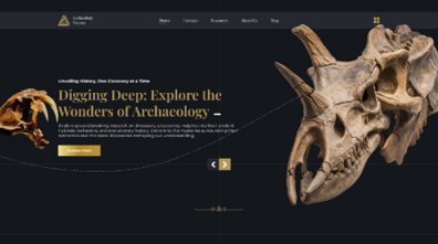 Archaeology WordPress Theme Thumbnail