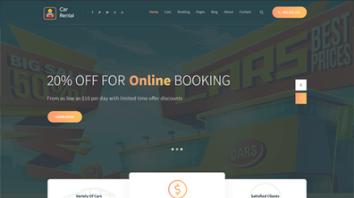 Car Dealer WordPress Theme Thumbnail