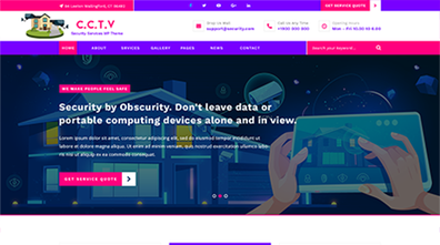 CCTV WordPress Theme Thumbnail