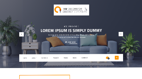 Decorator WordPress Theme