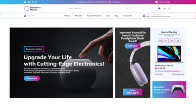 Electronics Store WordPress Theme Thumbnail