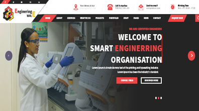 Engineer WordPress Theme Thumbnail