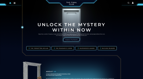 Escape Room WordPress Theme