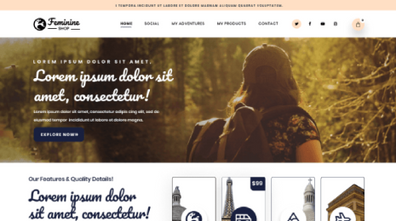 Free Innovative WordPress Theme Thumbnail