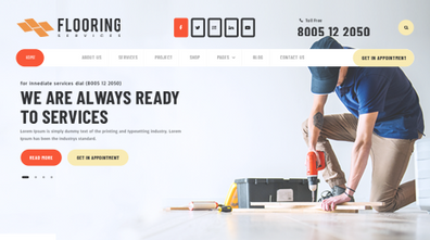 Flooring WordPress Themes Thumbnail