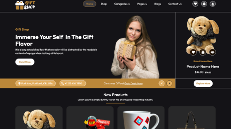 Free Gift WordPress Theme