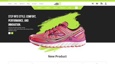 Free Shoes WordPress Theme Thumbnail