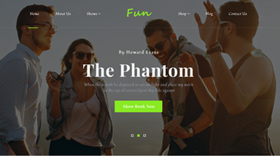 Fun WordPress Theme Thumbnail