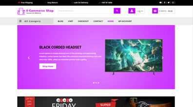 Home Appliances WordPress Theme Thumbnail