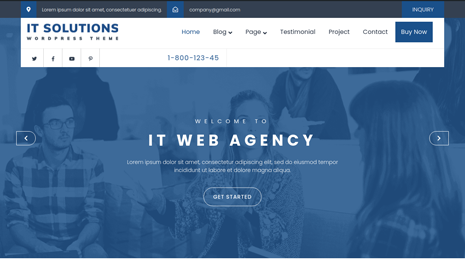 IT Solution WordPress Theme