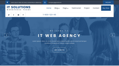 IT Solution WordPress Theme Thumbnail