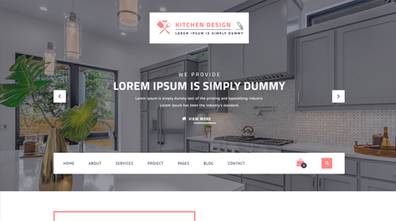 Kitchen Design WordPress Theme Thumbnail