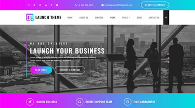 Launch WordPress Theme Thumbnail