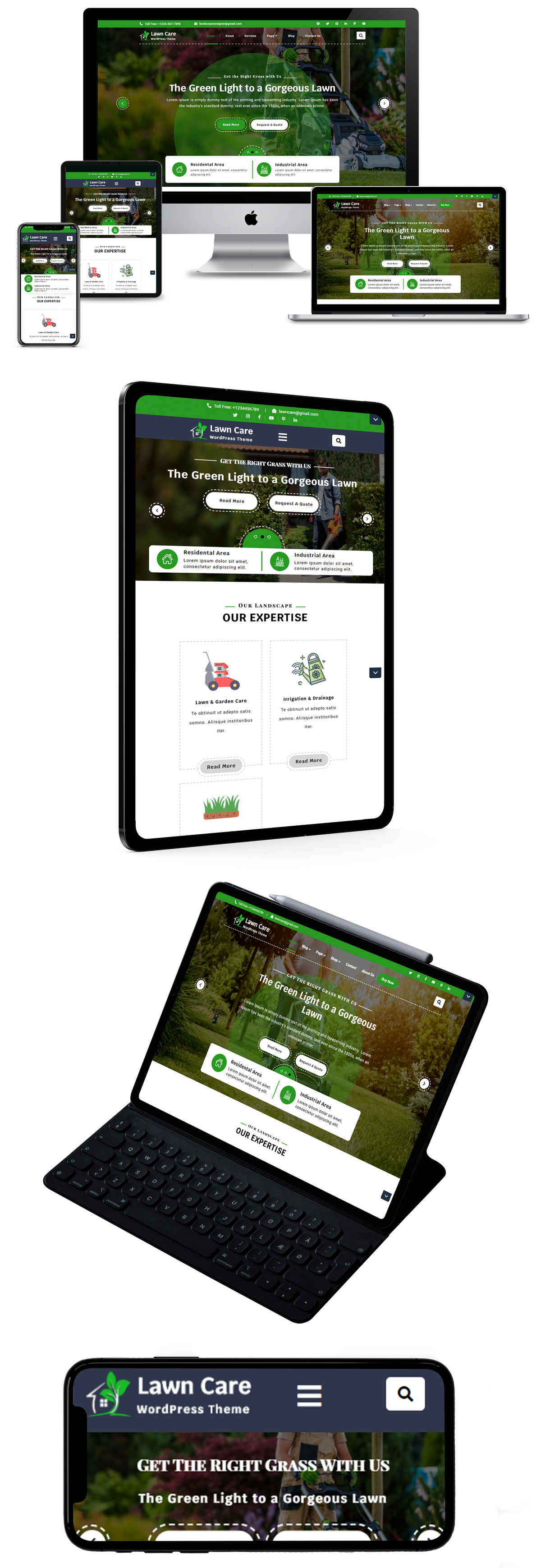 Lawn Care WordPress Theme