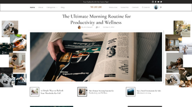 Lifestyle Blog WordPress Theme Thumbnail