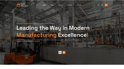 Manufacturing WordPress Theme Thumbnail