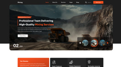 Mining WordPress Theme Thumbnail