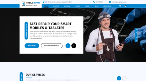 Mobile Repair WordPress Theme