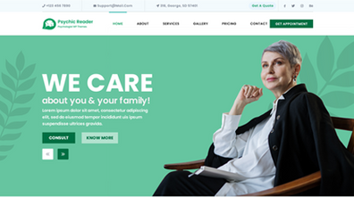 Psychic Reader WordPress Theme Thumbnail