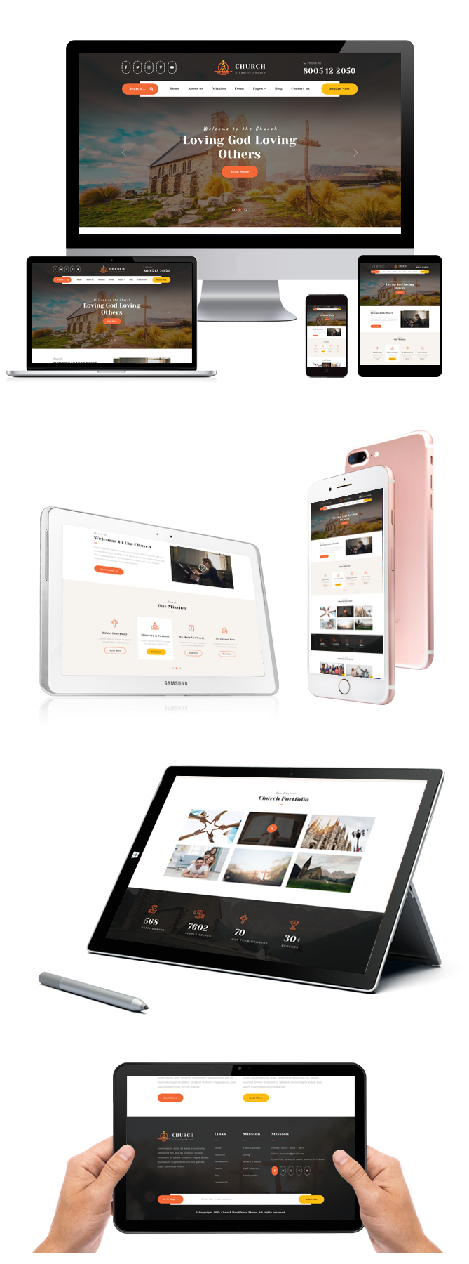 VW Religion WordPress Theme
