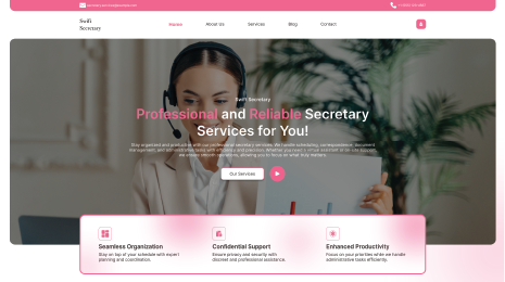 Secretary Wordpress Theme