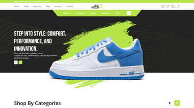 Shoe Store WordPress Theme Thumbnail