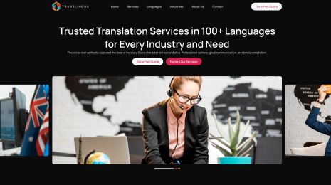 Translation Agency WordPress Theme