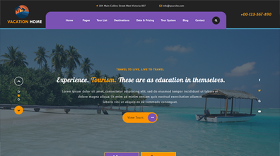 Vacation Home WordPress Theme Thumbnail