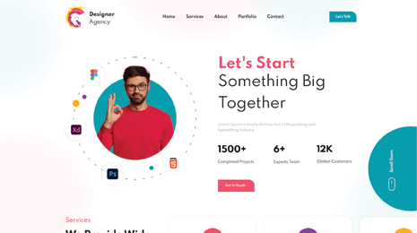 Web Design Agency WordPress Theme