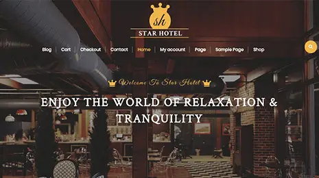Hotel Booking WordPress Theme