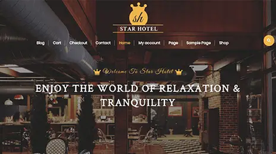 WordPress Hotel Theme Thumbnail