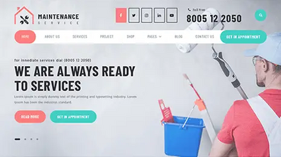 Waste Management WordPress Theme Thumbnail